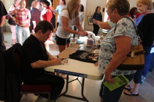 Michael Twitty after the show signing autographs!!